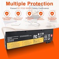 Baterie laptop de schimb JIMACRO pentru Lenovo ThinkPad 10,8V 4400mAh 48Wh compatibilă cu T440 T440S X240 X240s T450S L450 L460 T550 X260 T470P X270 4