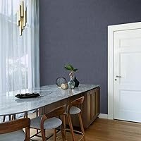 Vista 22 de Black Peel and Stick Wallpaper Black Contact Paper 17.7inch x 393.7inch Self Adhesive Vinyl Wallpaper Removable Wall Paper Peel and Stick Waterproof