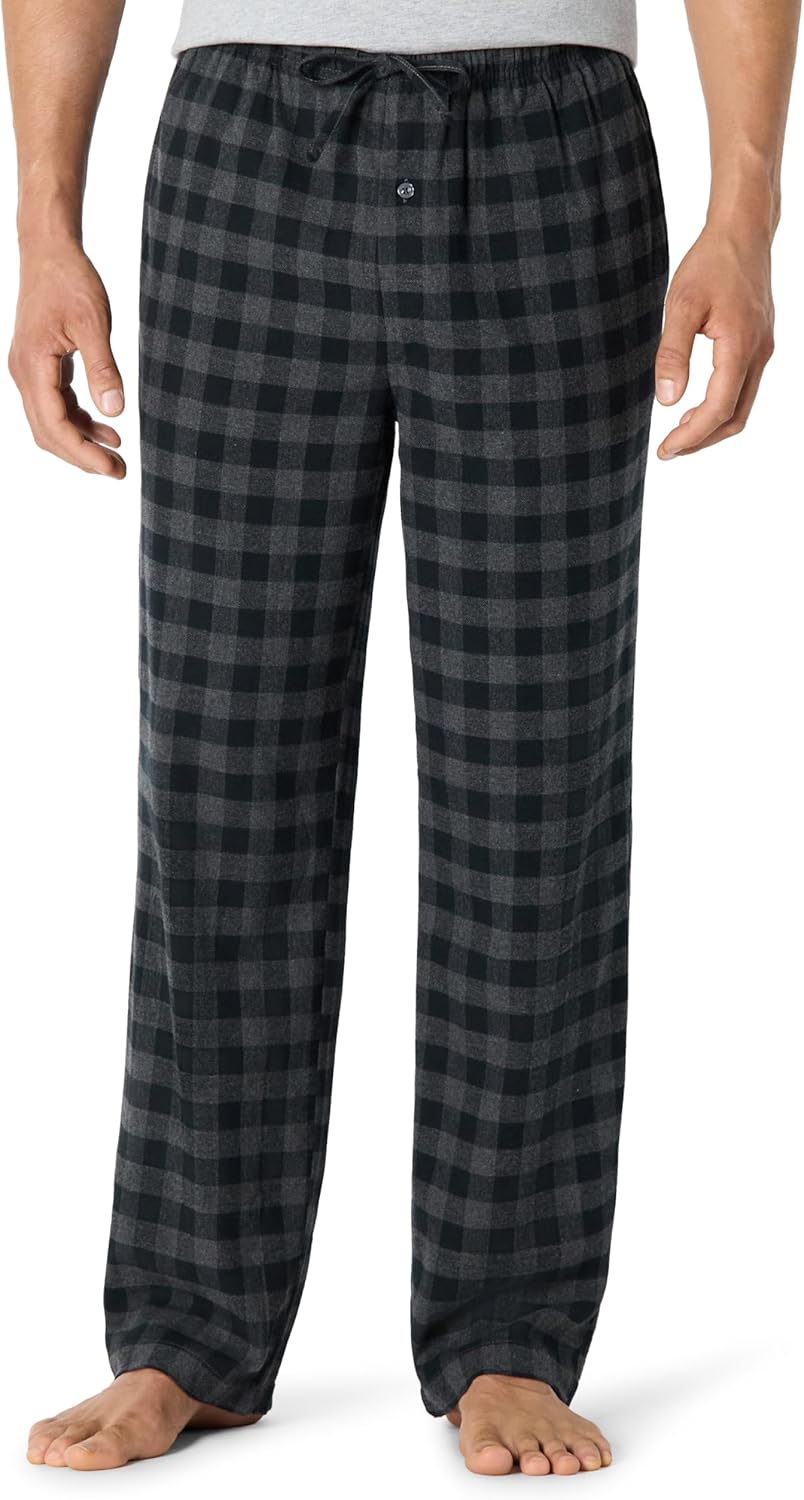 Amazon Essentials Mens Breathable Flannel Pajama Pant...