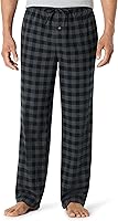 Amazon Essentials Men's Breathable Cotton Flannel Pajama Pants - Relaxed Fit, Big & Tall, Soft & Cozy Sleepwear