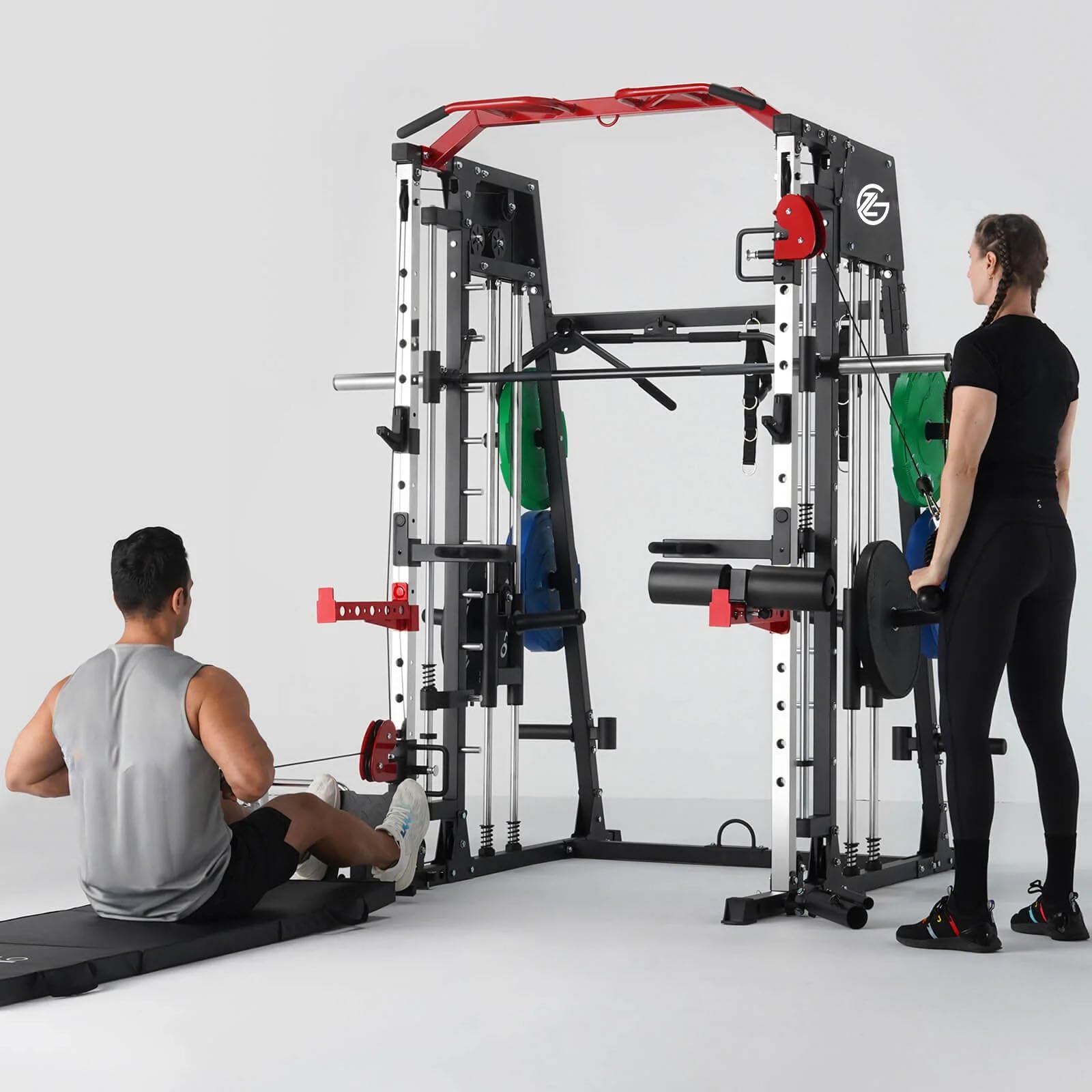 Gen-Z Fitness FTS- 605 All-in-one Smith Machine with Cable