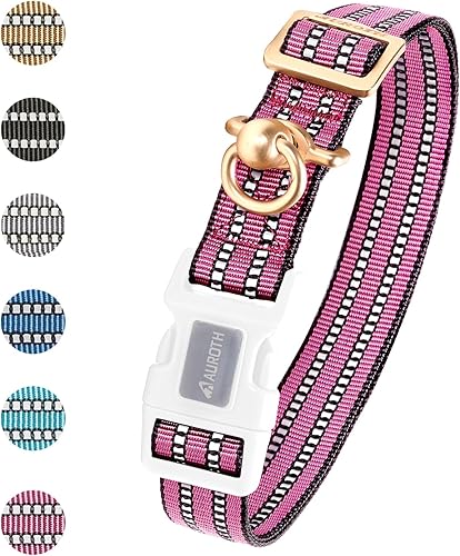 Miniatura 40 de Auroth Collar de perro Airtag, soporte ajustable para AirTag para perros medianos y grandes, soporte para collar de perro Airtag con anillo en D