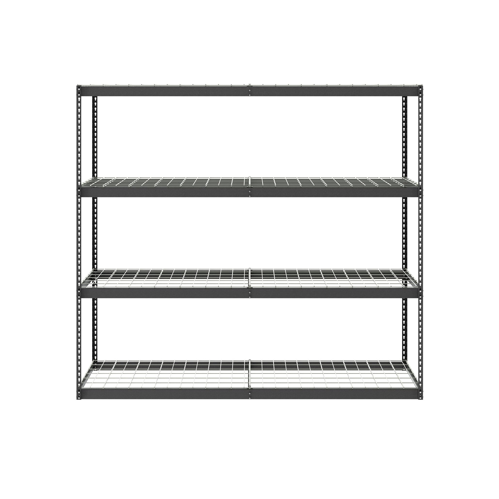 SafeRacks Garage Shelving - Storage Rack That Holds 500 Pounds Per Shelf - All Steel Shelves for Storage - Easy to Assemble Shelving Storage, Garage