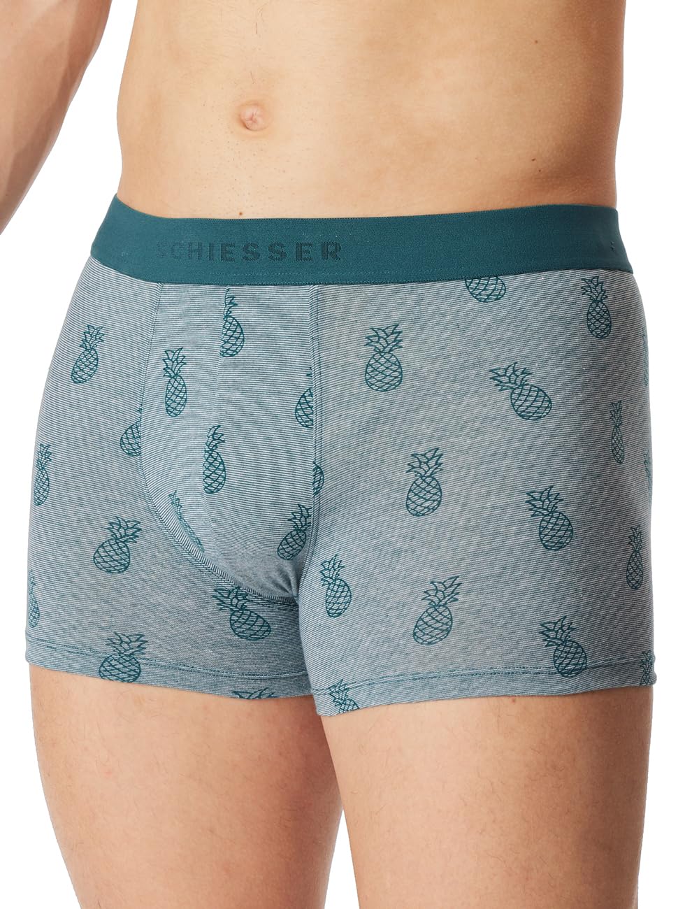 Schiesser Herren 5 Pack Boxershorts Bio Baumwolle Multipack - 95/5 Organic