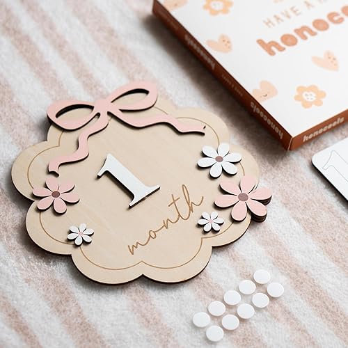 Miniatura 2 de Señal de hito mensual para bebé, hito mensual del bebé de 1 a 12, hito del mes para bebé, hito del mes del bebé, accesorios de fotografía para