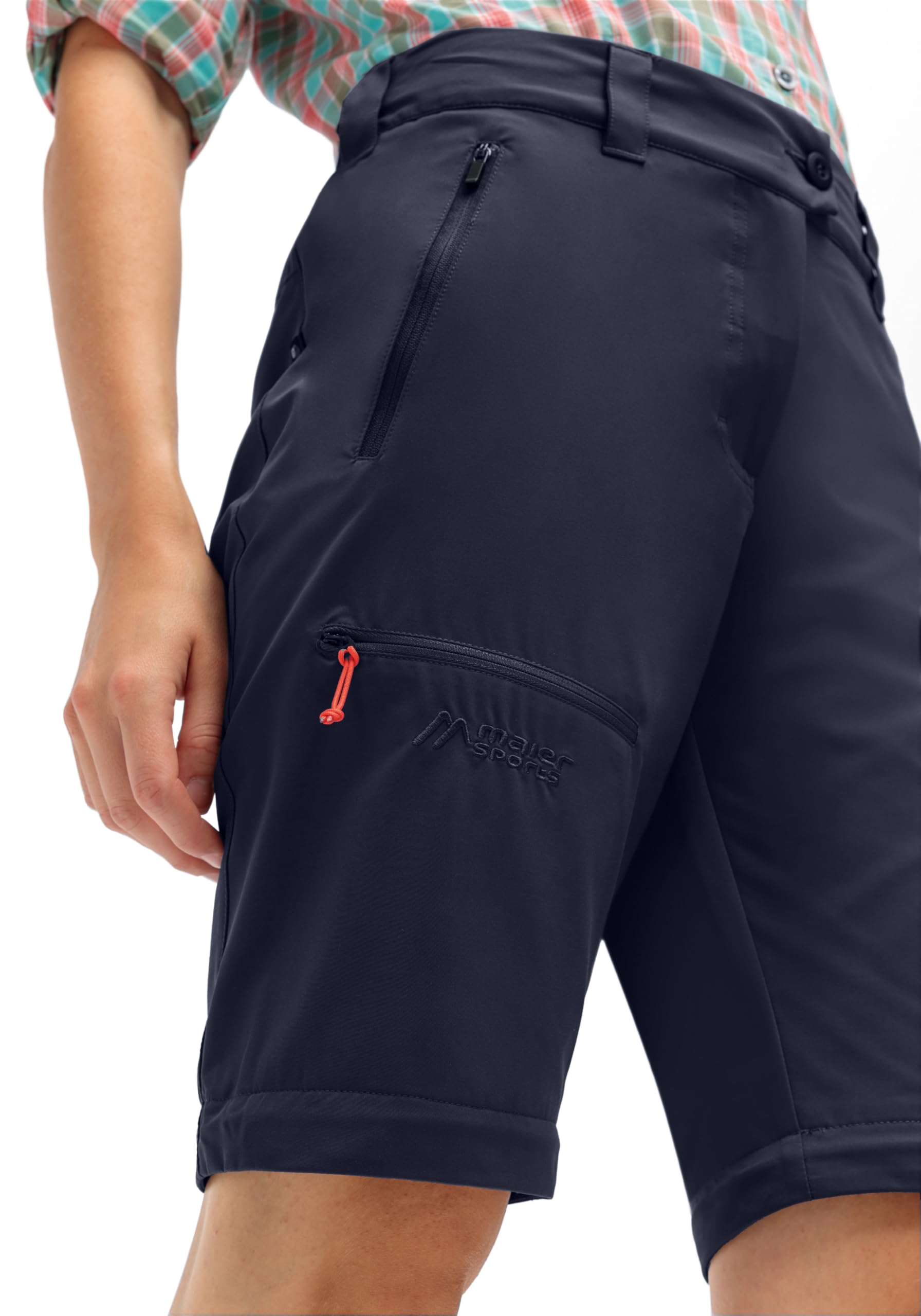 Maier Sports Nata Zip Loop - Spodnie turystyczne Kobiety