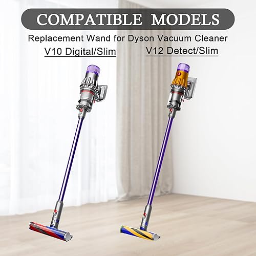 Miniatura 5 de Varilla de extensión de liberación rápida para aspiradora digital delgada Dyson V10 V12, tubo de varilla de liberación rápida, accesorios de