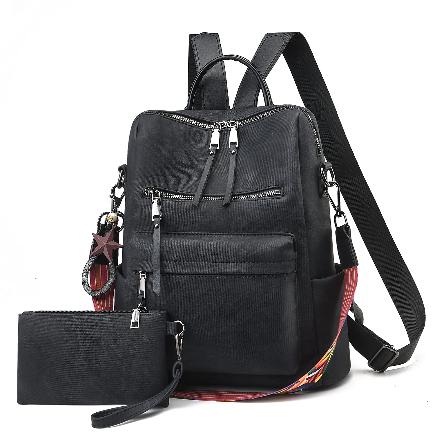 Women's Fashion Backpack Purse Day Packs Satchel Handbags leather tote
