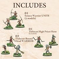 Vista 3 de Wargames Delivered Mythic Americas - Aztec & Nations Starter Set, Fantasy 1.102 in Miniaturas para Wargames, Miniaturas DND y Model War por Warlord