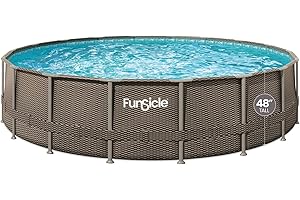 Coleman Power Steel 18 x 48 Round Above Ground Pool Set: Family...