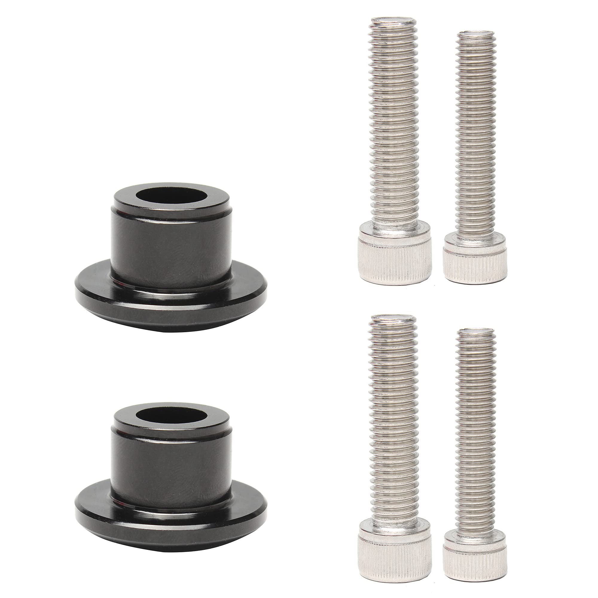 FENRIR Moto Manubrio Bar End Specchio Adattatore 801-0381 compatibile con BMW R1300R R1250R F900R RnineT R12nineT S1000R R18 R12 M1000R F800R(14-20) R1200R(15-18) S1000XR F900XR M1000XR R1300GS F800GS
