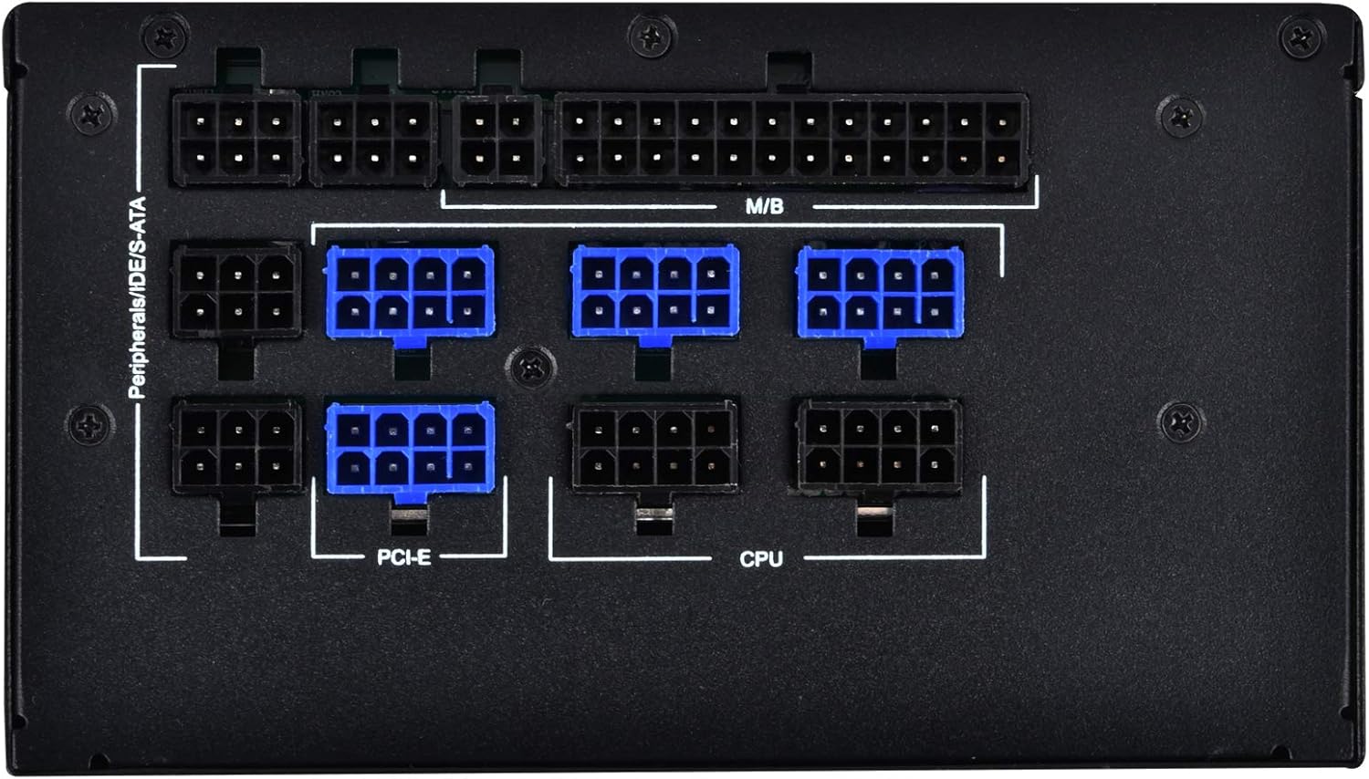 SilverStone Technology 850W Computer Power Supply PSU Fully Modular with 80 Plus Gold & 140mm Design Power Supply (SST-ST85F-GS-V2)