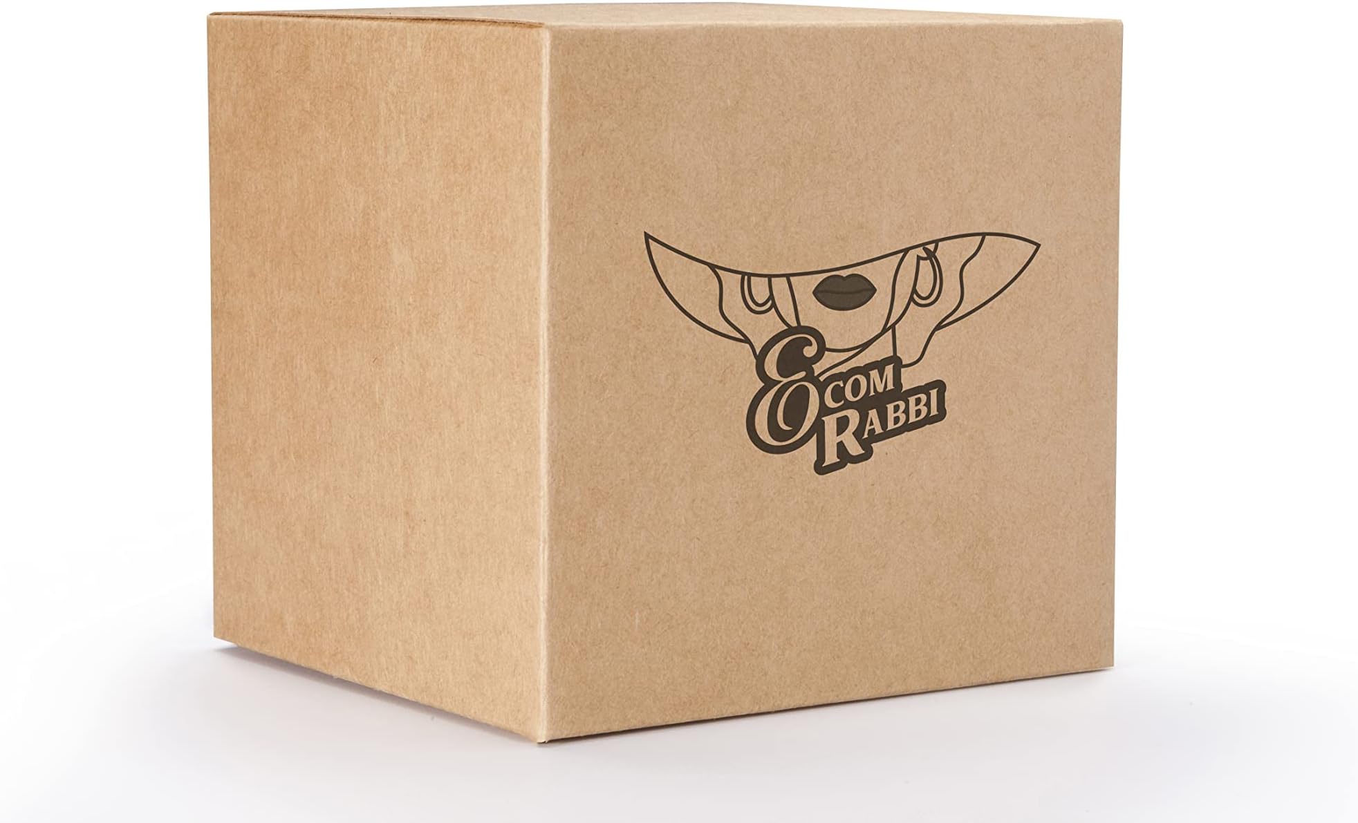 ECOM RABBI Brown Packing Shipping Boxes Corrugated Box Small 4 x 4 x 4 inches 10cm Cardboard Boxes 3 Ply