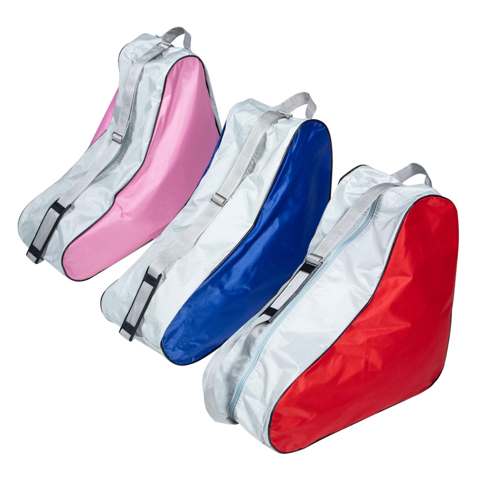 Toddmomy Borsa per Pattini 3 Pezzi in Poliestere, Design Semplice | Sacchetto Zip per Riporre, Adatto a Ghiaccio e Rotelle, Uso Esterno, Look alla Moda