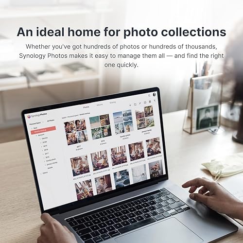 Miniatura 24 de Synology 4-Bay DiskStation DS423 (sin disco) Negro