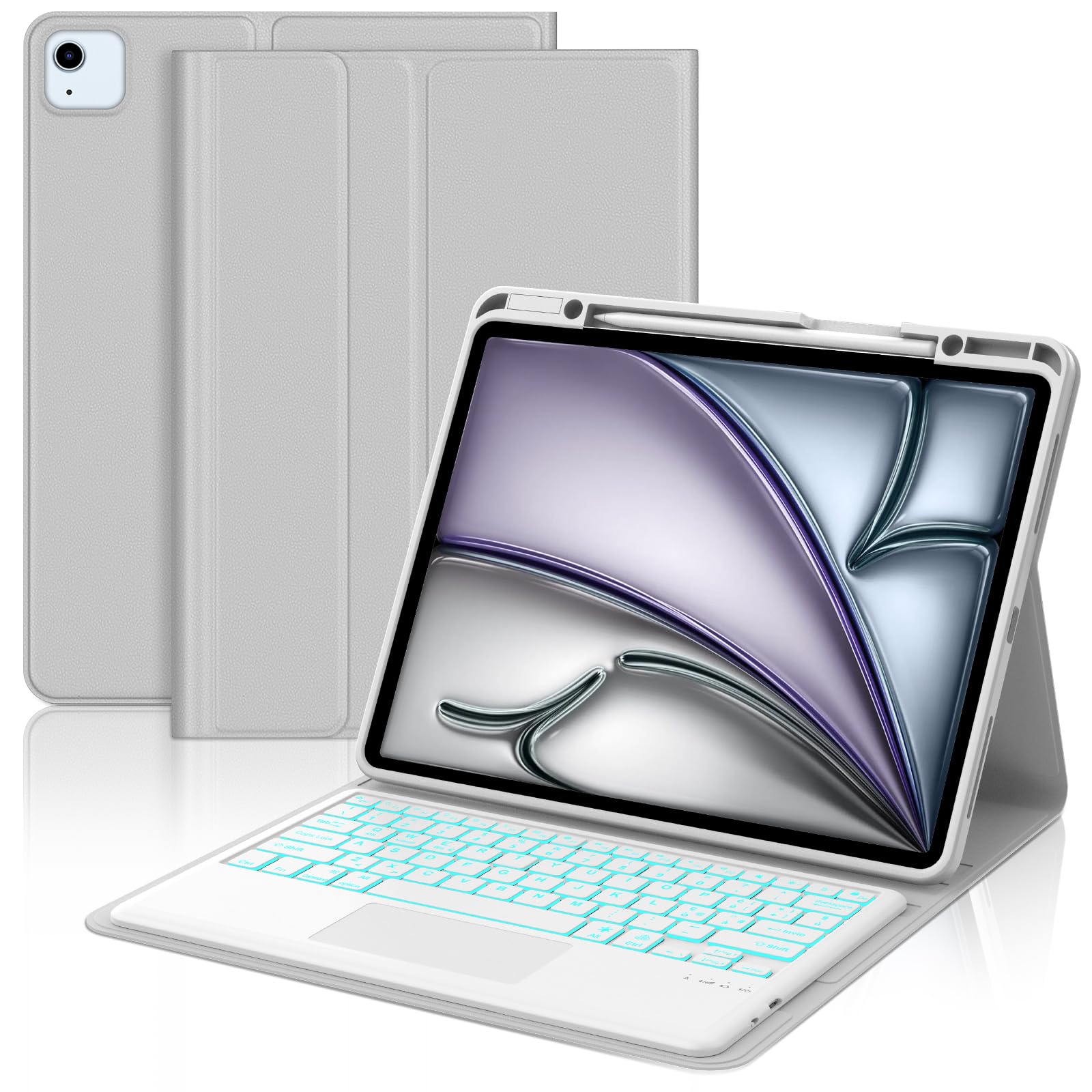 Tastiera magica per iPad Air 6 2024 custodia per iPad Pro 13 pollici