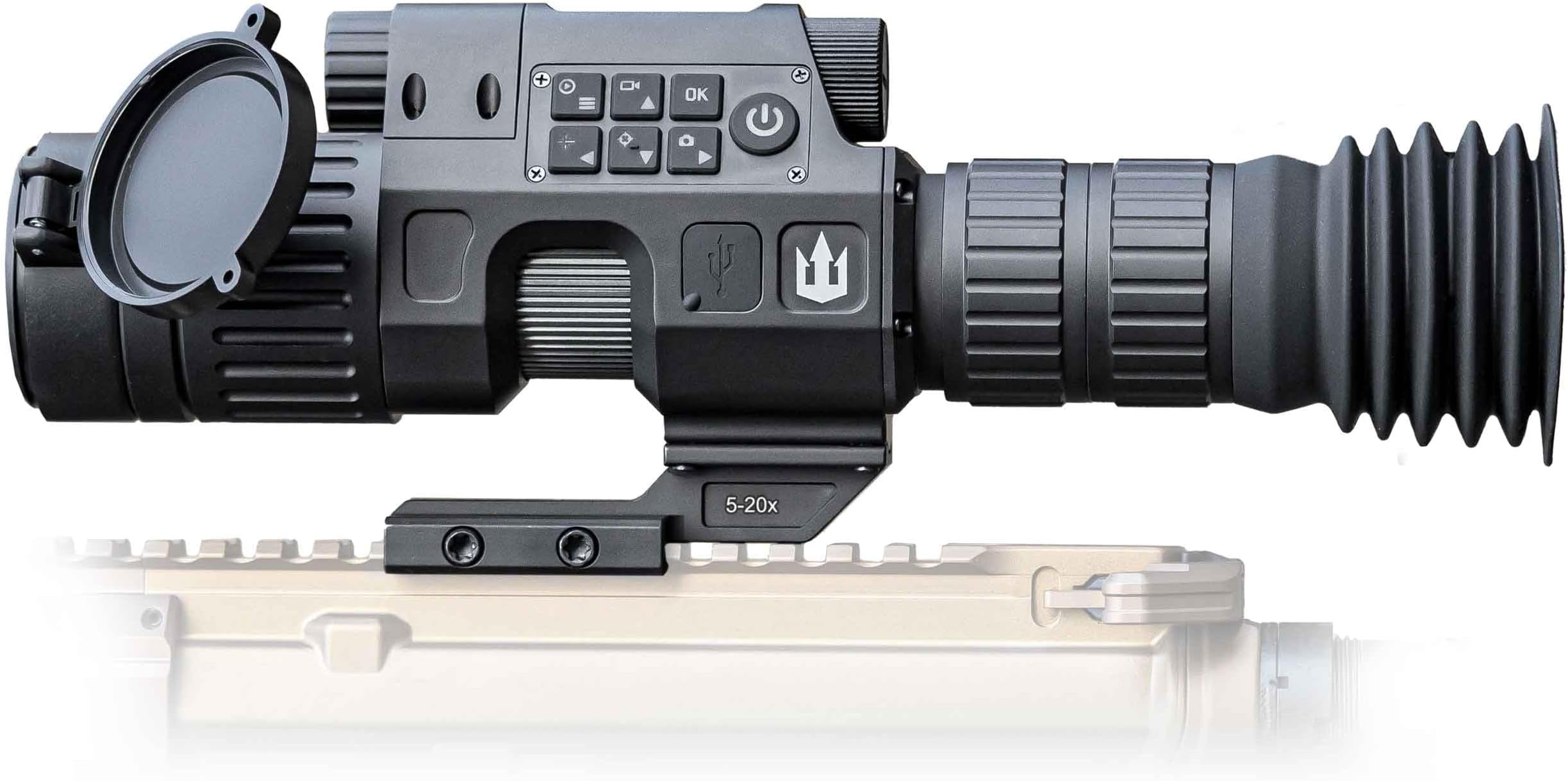 Triton StarStrike Gen 2 5-20x50 Night Vision Scope with Extended Eyecup