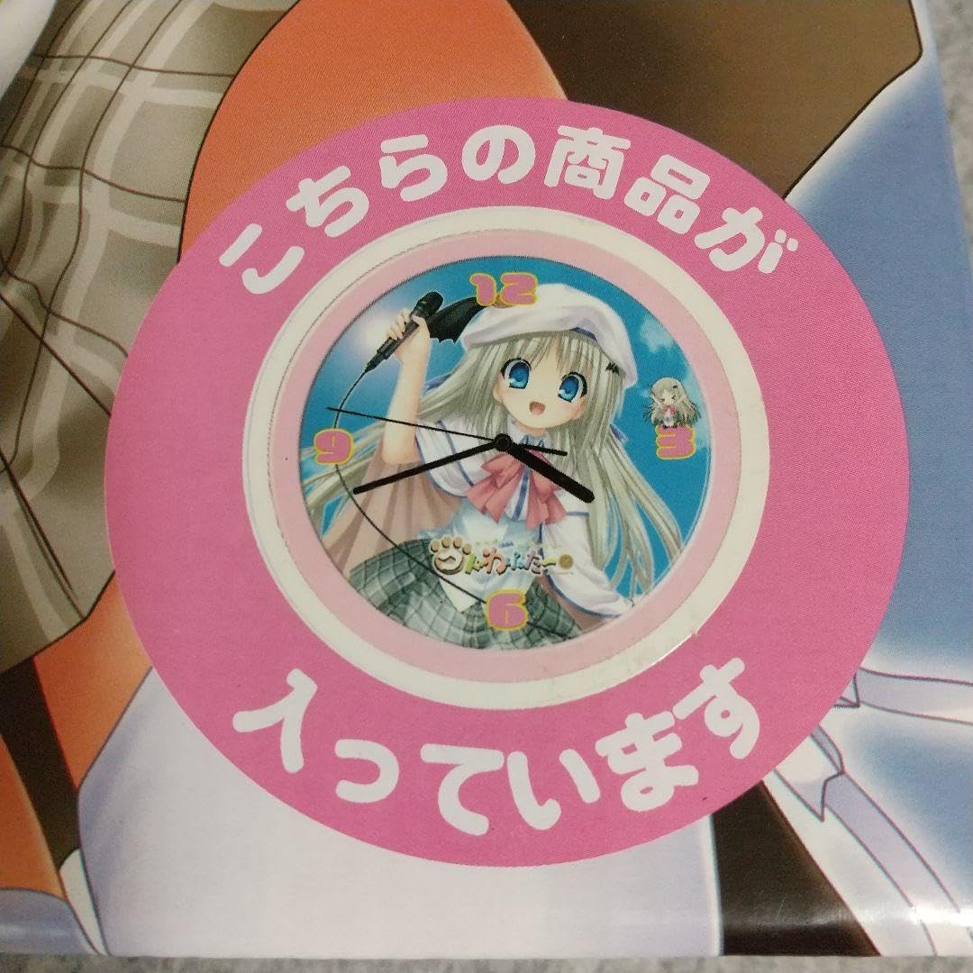 Amazon.co.jp: クドわふたー 掛け時計 能美クドリャフカ ピンク Key