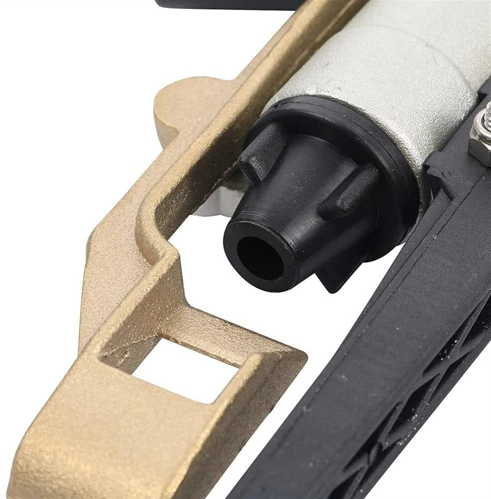 Aspersores Gran Alcance Cobertura Rosca Hembra 1 Pulgada, Pistola Riego para Césped Jardín, Aspersor Impacto Rotación En Base Trípode para Riego por Aspersión