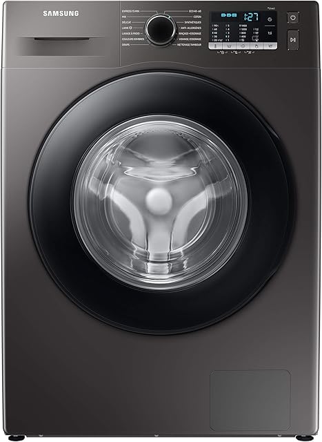 Samsung Series 5 WW80TA046AX/EU with ecobubble Freestanding Washing Machine, 8 kg 1400 rpm, Graphite, B Rated
