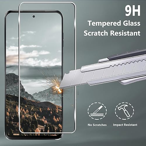 Miniatura 3 de Paquete de 3 + 3 protectores de pantalla para Moto G Stylus 5G 2023 + protector de lente de cámara, vidrio templado 9H, antiarañazos, fácil