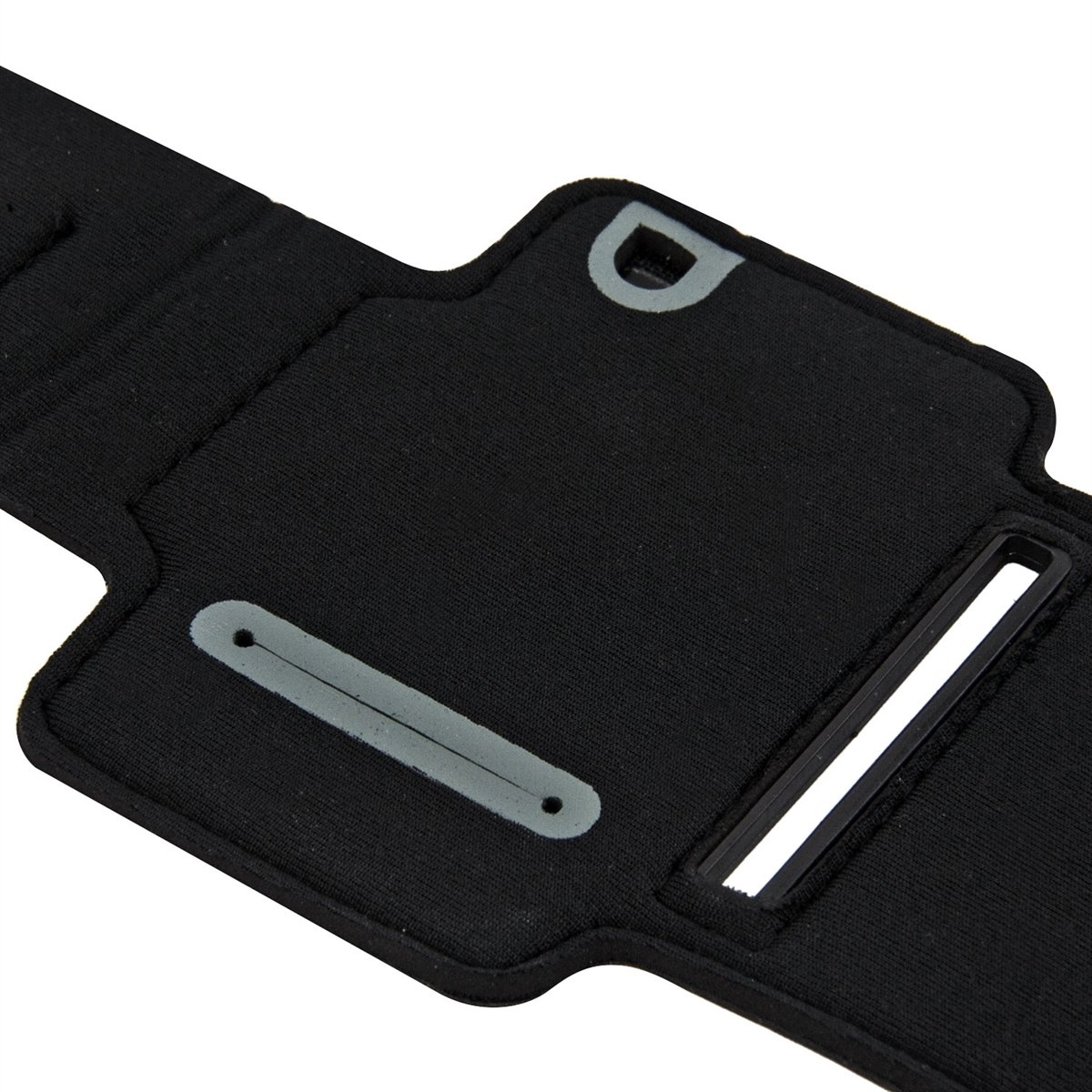 kwmobile opaska kompatybilna z Apple iPod Nano 7 - sportowa opaska do biegania na rowerze piesze wycieczki - regulowany pasek - czarny