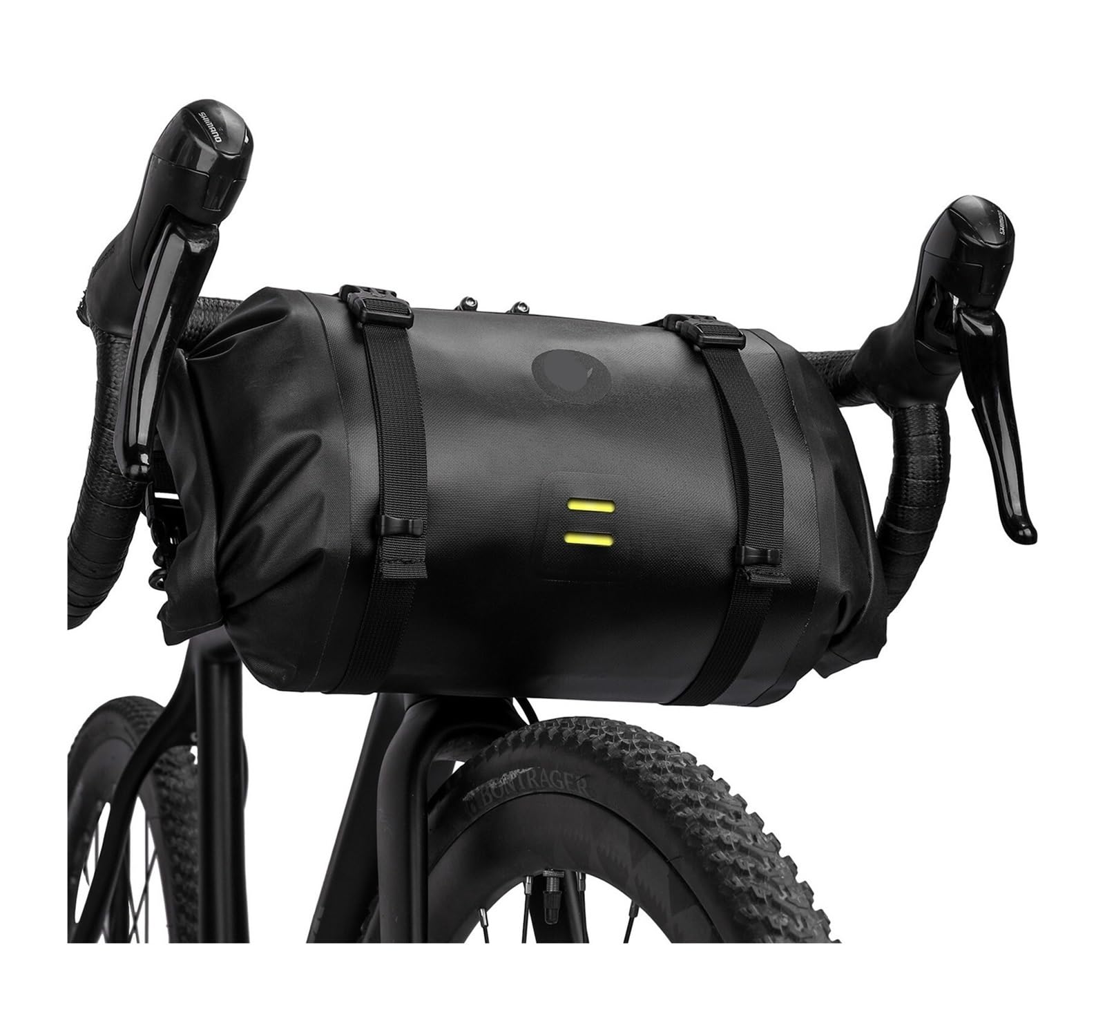 Borsa for manubrio bici impermeabile multifunzionale da 1 pz 12 litri | Conserva l'attrezzatura for le gite in MTB e in bici da strada.(Only Main Bag 8L-1)