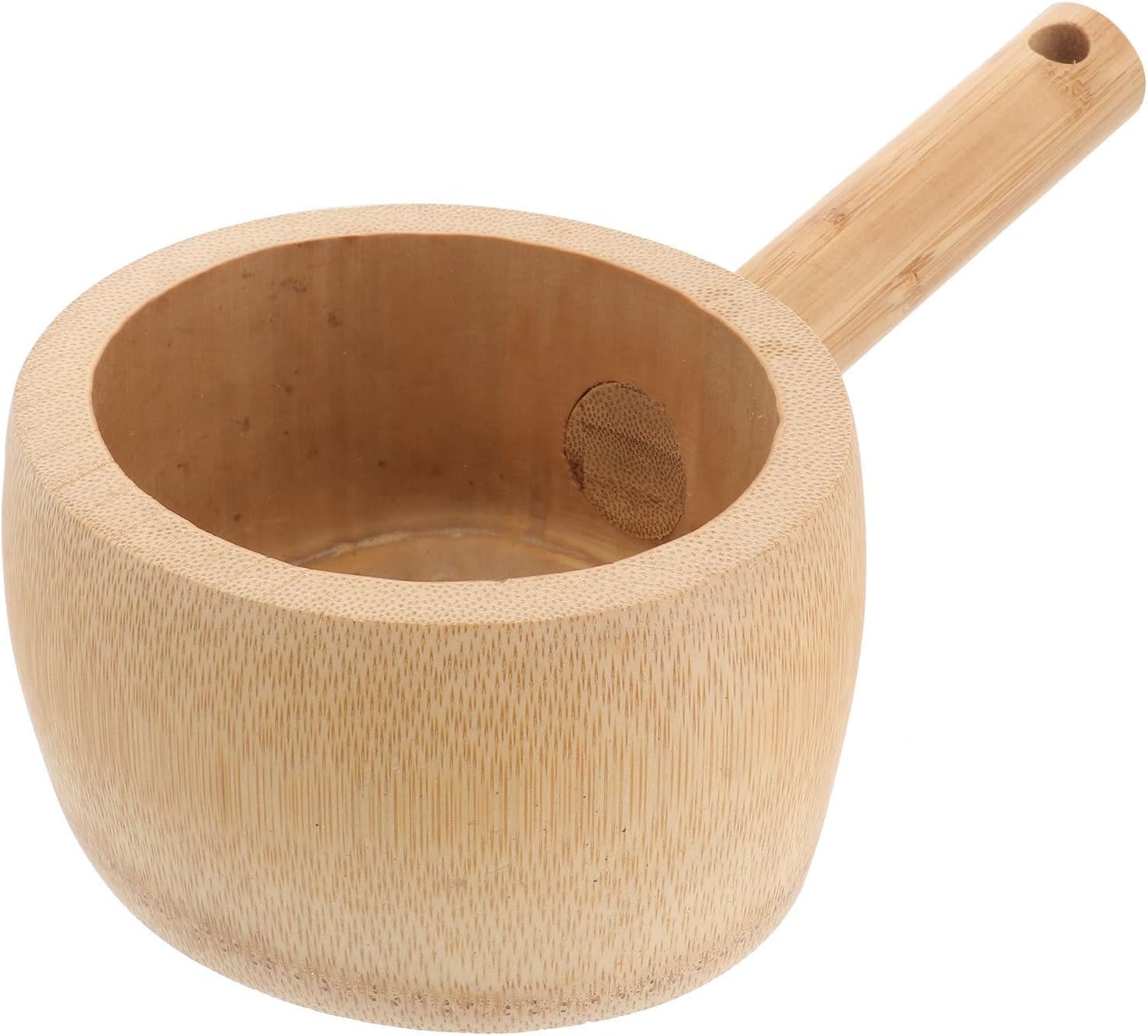 Multipurpose Water Ladle Scoop Spoon with Large Capacity round Shape, for Sauna and Serving Wine, Sturdy Kitchen Utensil for Soup and Water Serving