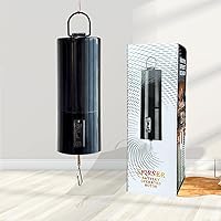 Vista 10 de Goolyrusim Motor de bola de discoteca con control remoto, motor de cuna de bebé, silencioso y eficiente de energía, motor de exhibición colgante