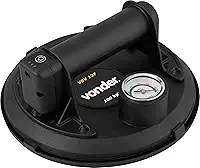 Vonder, Ventosa 203 mm, Com Bomba de Vácuo a Bateria 3,7 V Recarregável, 100 kgf, VBV 137.