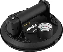 Vonder, Ventosa 203 mm, Com Bomba de Vácuo a Bateria 3,7 V Recarregável, 100 kgf, VBV 137.