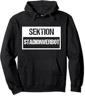 Stadium prohibition section Pullover Hoodie
