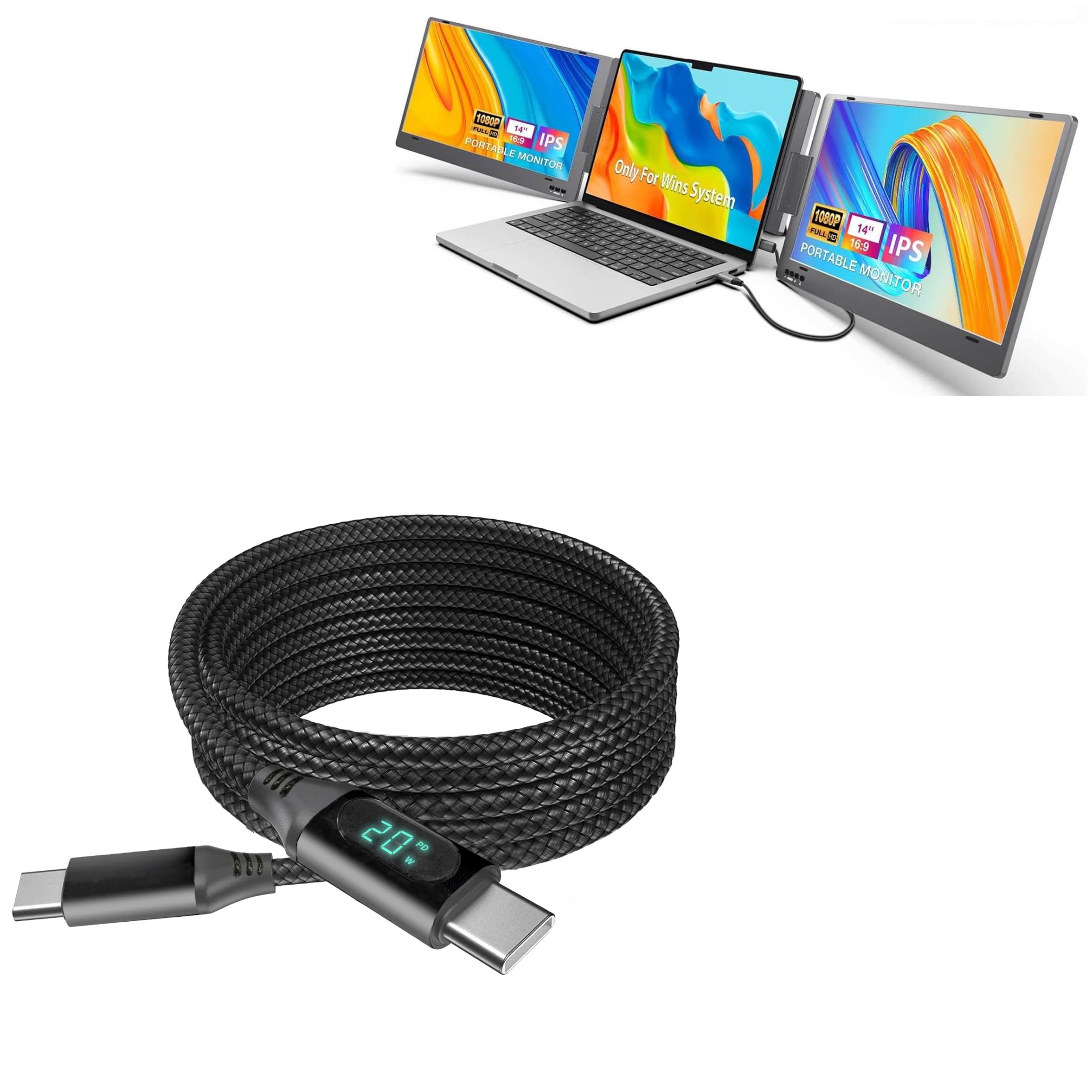 Amazon.com: BoxWave Cable Compatible with KYY Triple Portable