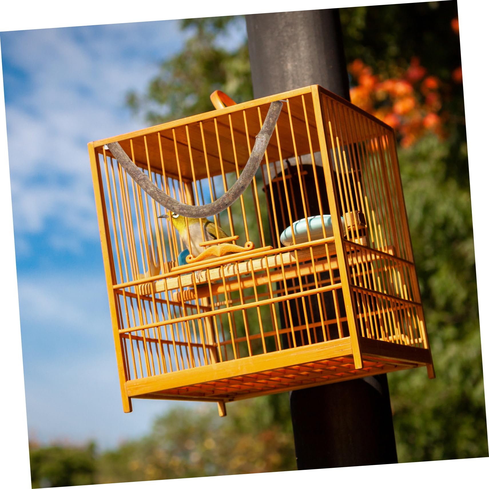 Yardwe 3piezas Percha De Madera para Aves Soporte para Entrenamiento De Juguete para Masticar y Ejercicio De Pies Accesorio Natural para Jaulas De Aves