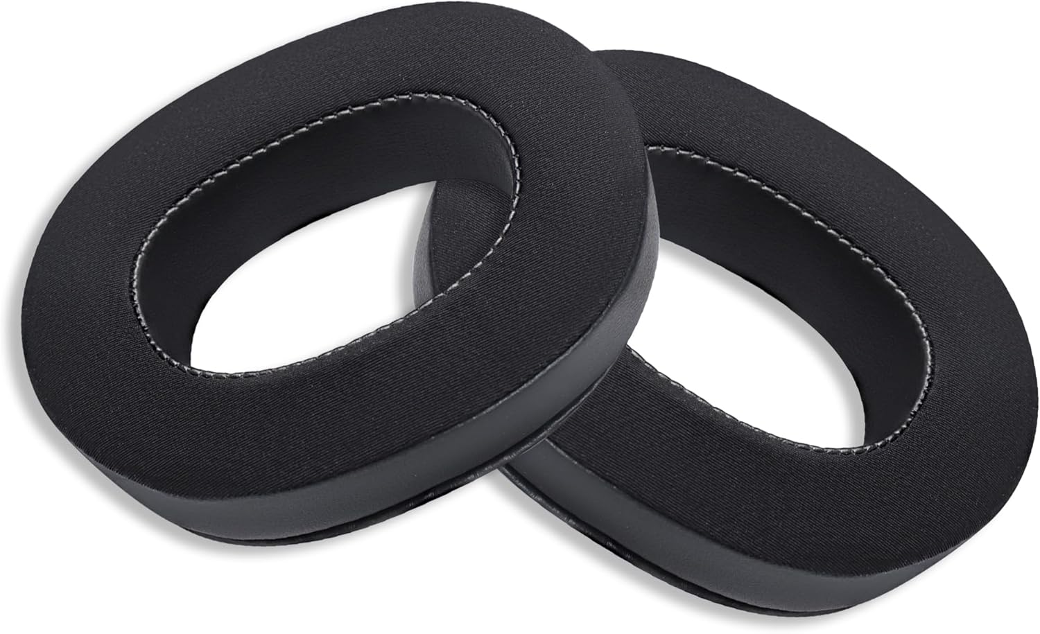 Replacement Ear Pads for Headphones - Compatible for Sony MDR-1000x/WH-1000xm2 | Premium Ice Silk Cloth Cooling Gel Cushions with Soft Memory Foam for Comfort - Black - Image 2