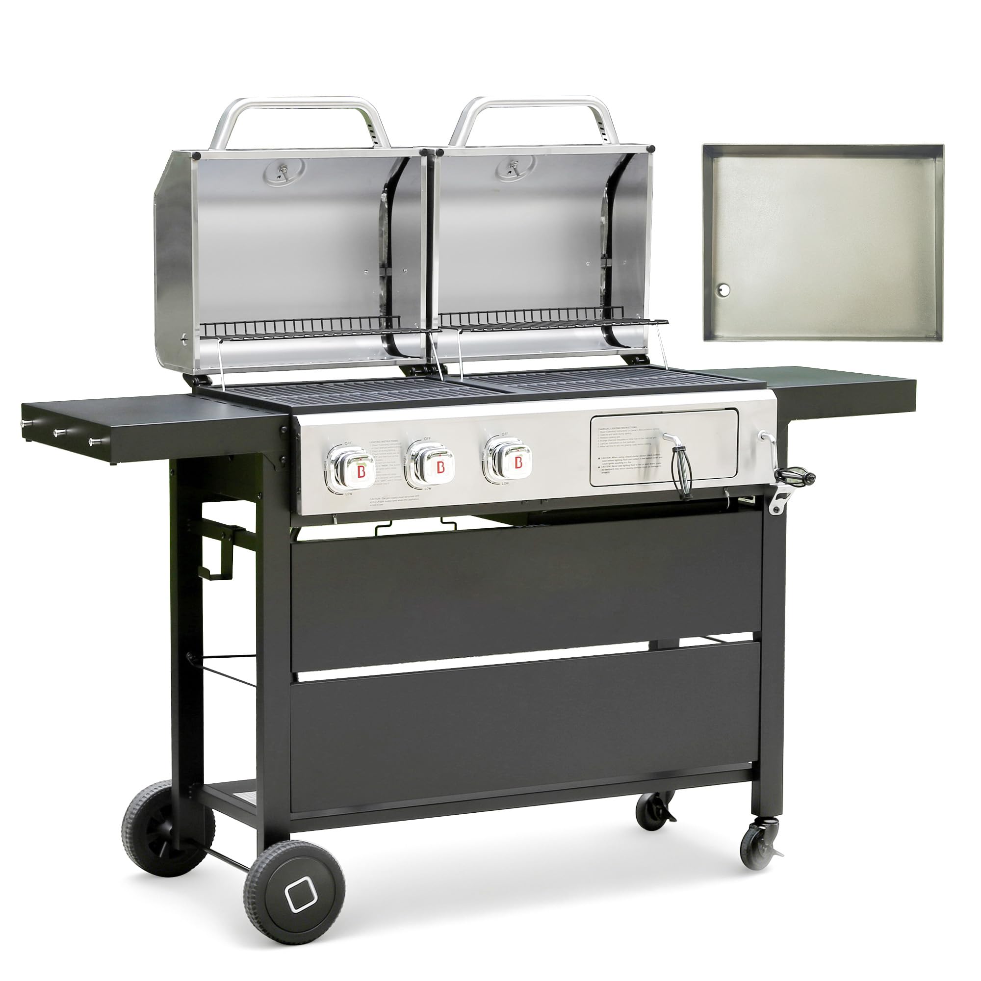 Flintex Gas and Charcoal Combo
