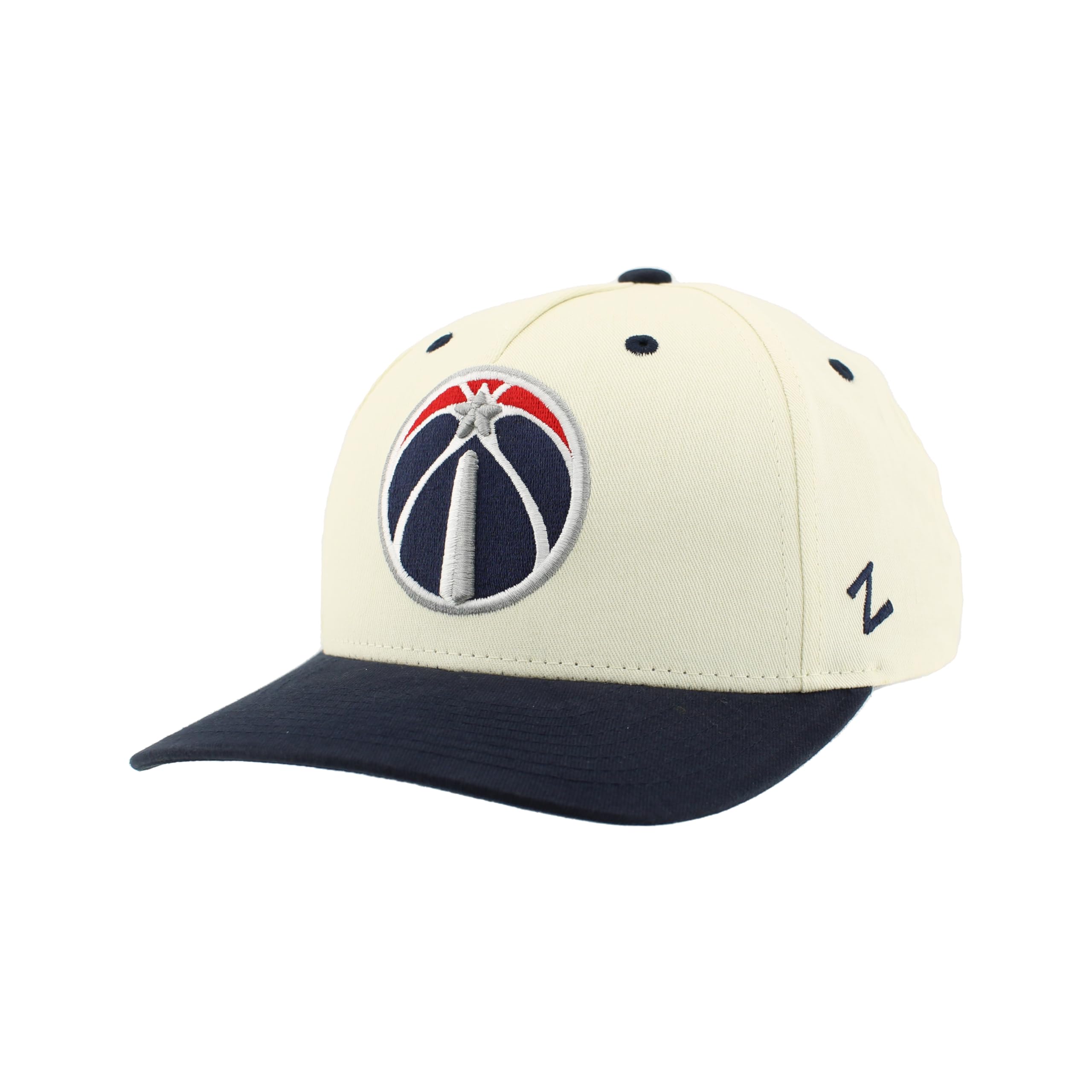 ZHATS Unisex's NBA Officially Licensed Adjustable Snapback Hat Marquee Ivory, One Size