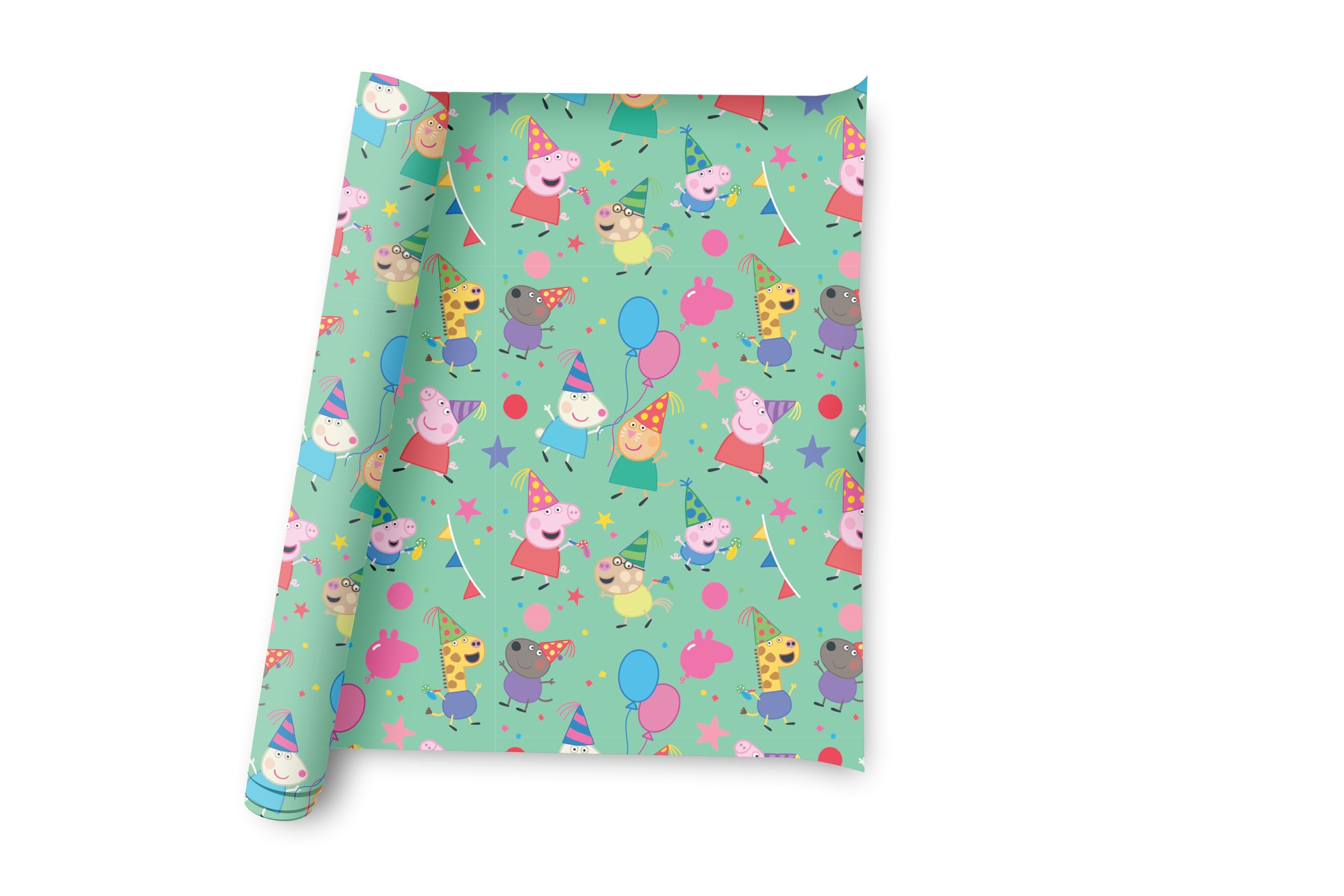 Carta da regalo per compleanno di Peppa Pig, rotolo da 4 m