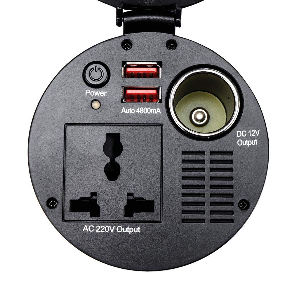 AFGH Portable car inverter cup shaped 150W DC 12V to 220V voltage transformer power inverter adapter