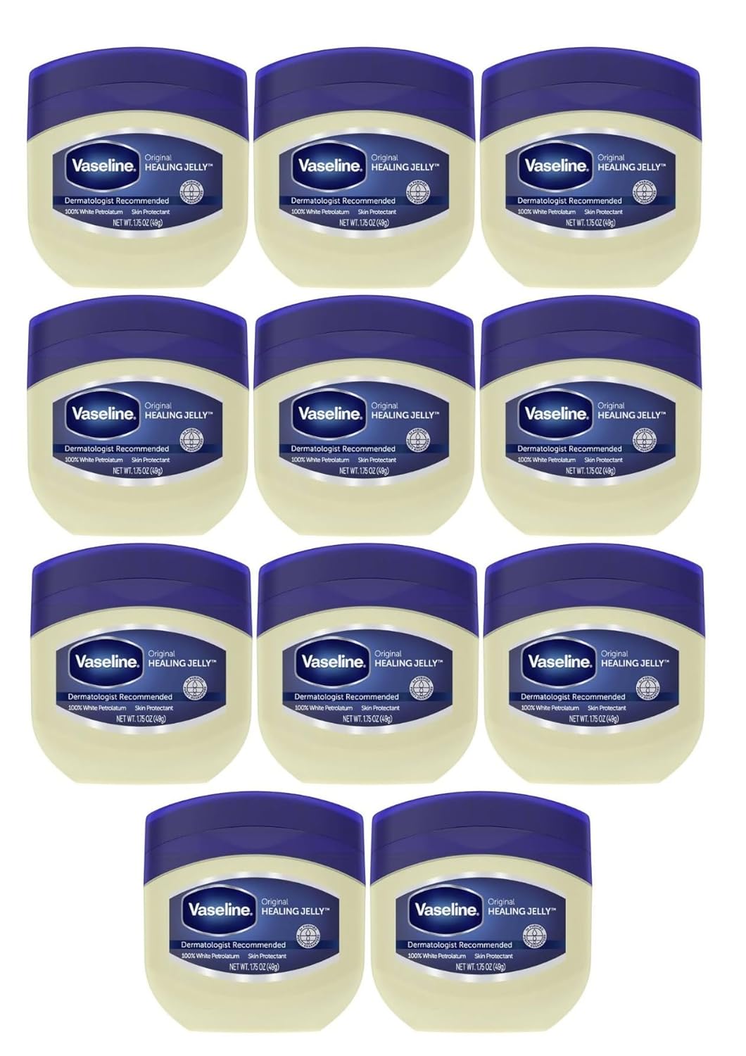 Vaseline Petroleum Jelly Original 1.75 oz (Pack of 11)