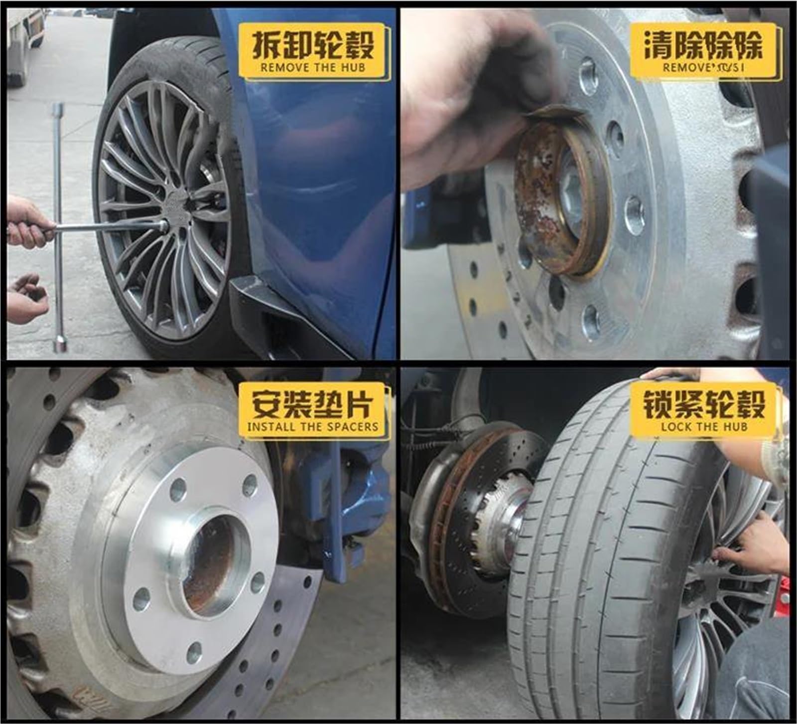 2 Uds 25/30/35/40mm PCD 5x114,3 67,1mm Adaptadores Espaciadores Rueda Para Maserati Gran Turismo GranCabrio Para Ghibli Para Levante brida rueda