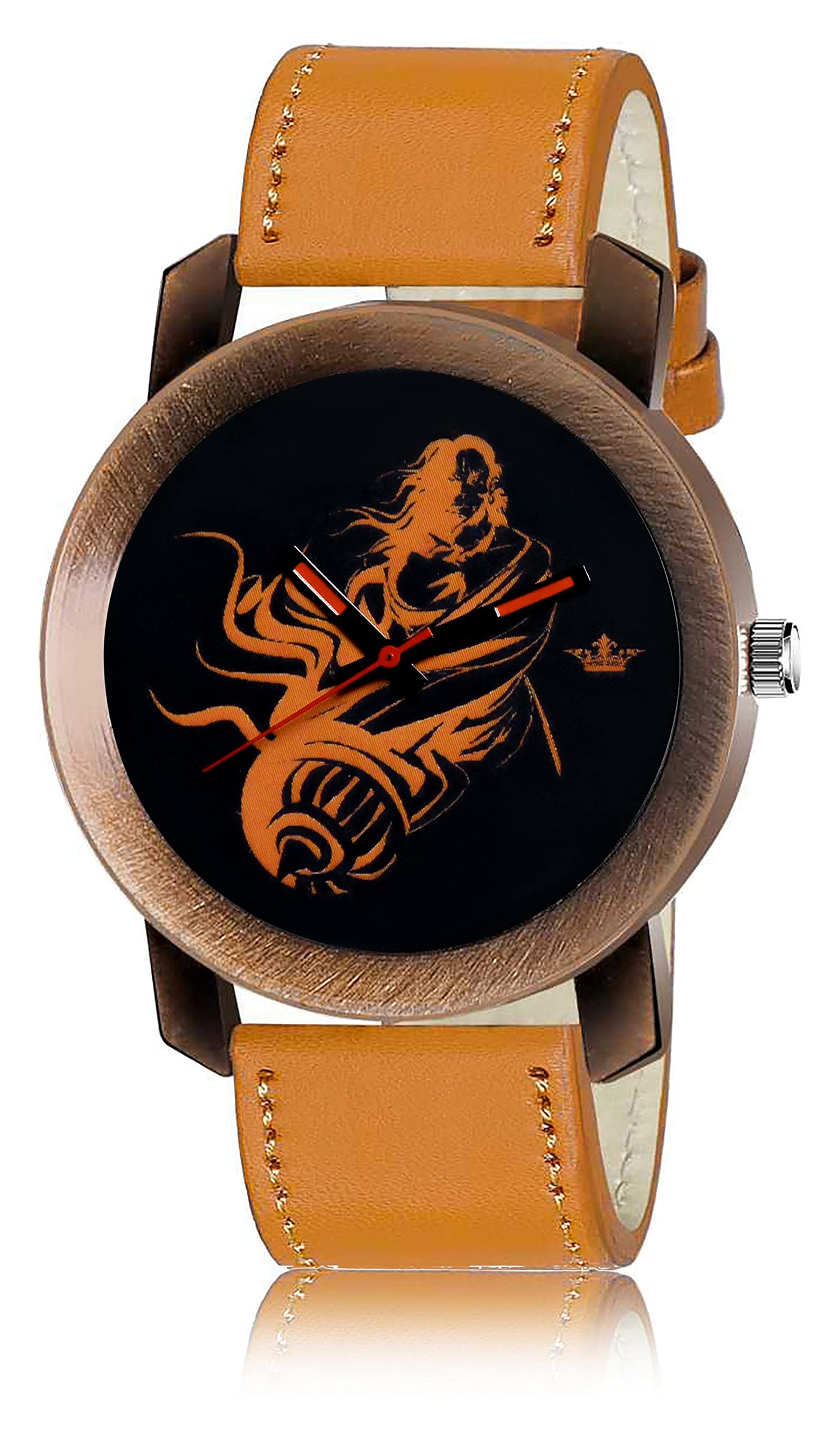 Lorem Black Hanuman Analog Watch for Men LR64 (B0C5TLZWX8) Amazon Price History, Amazon Price Tracker