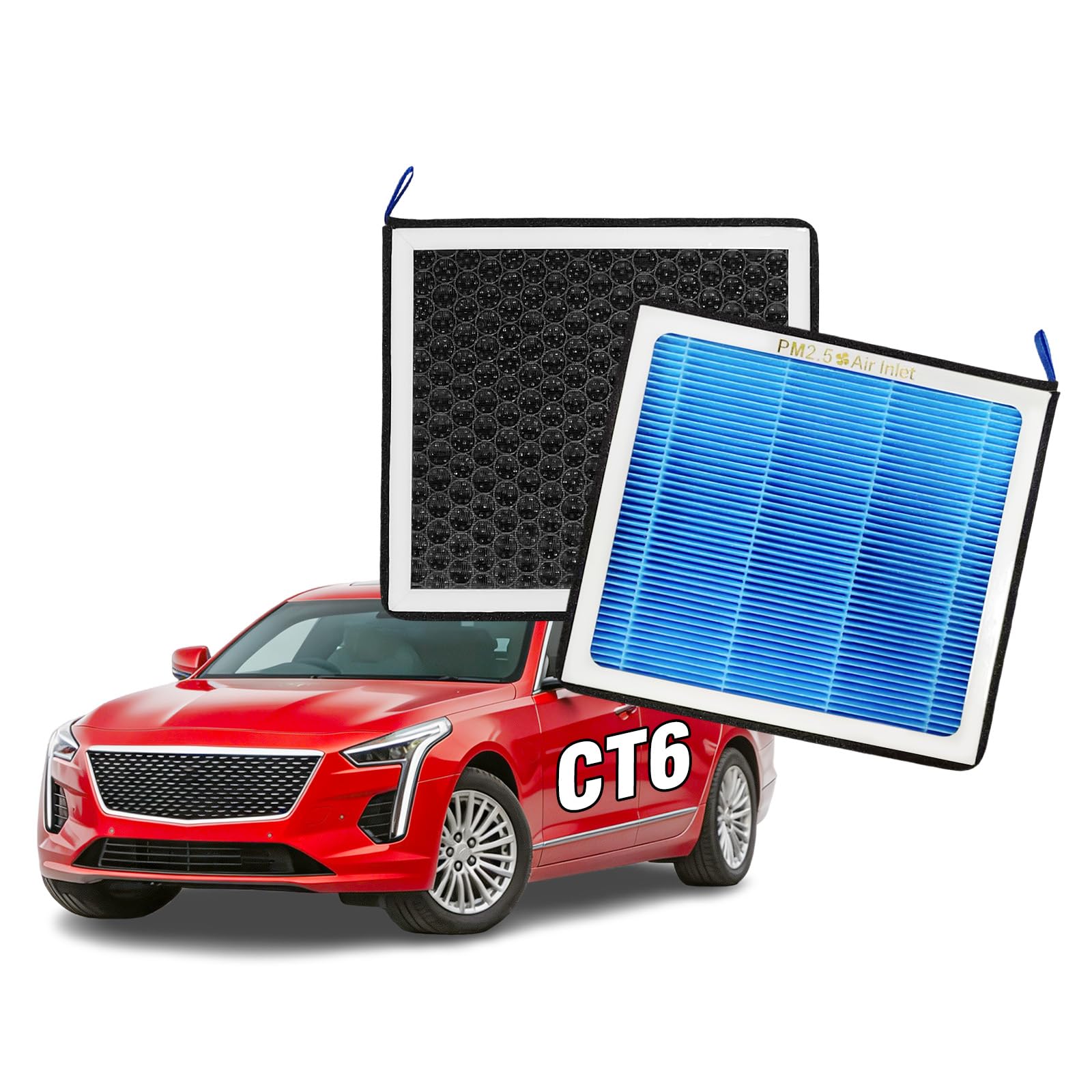 MASHA Cabin Air Filter for Cadillac CT6 2016-2020 OEM Filter Accessories