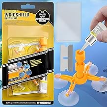 Upgraded Windshield Repair Kit for Chips, Cracks, Bulls-Eye, Star-Shaped, Half-Moon & Nicks Auto Glass Repair Tool Set for Quick, Easy Scratch Fix & Polishing for Car Windshield (Pack of 1)