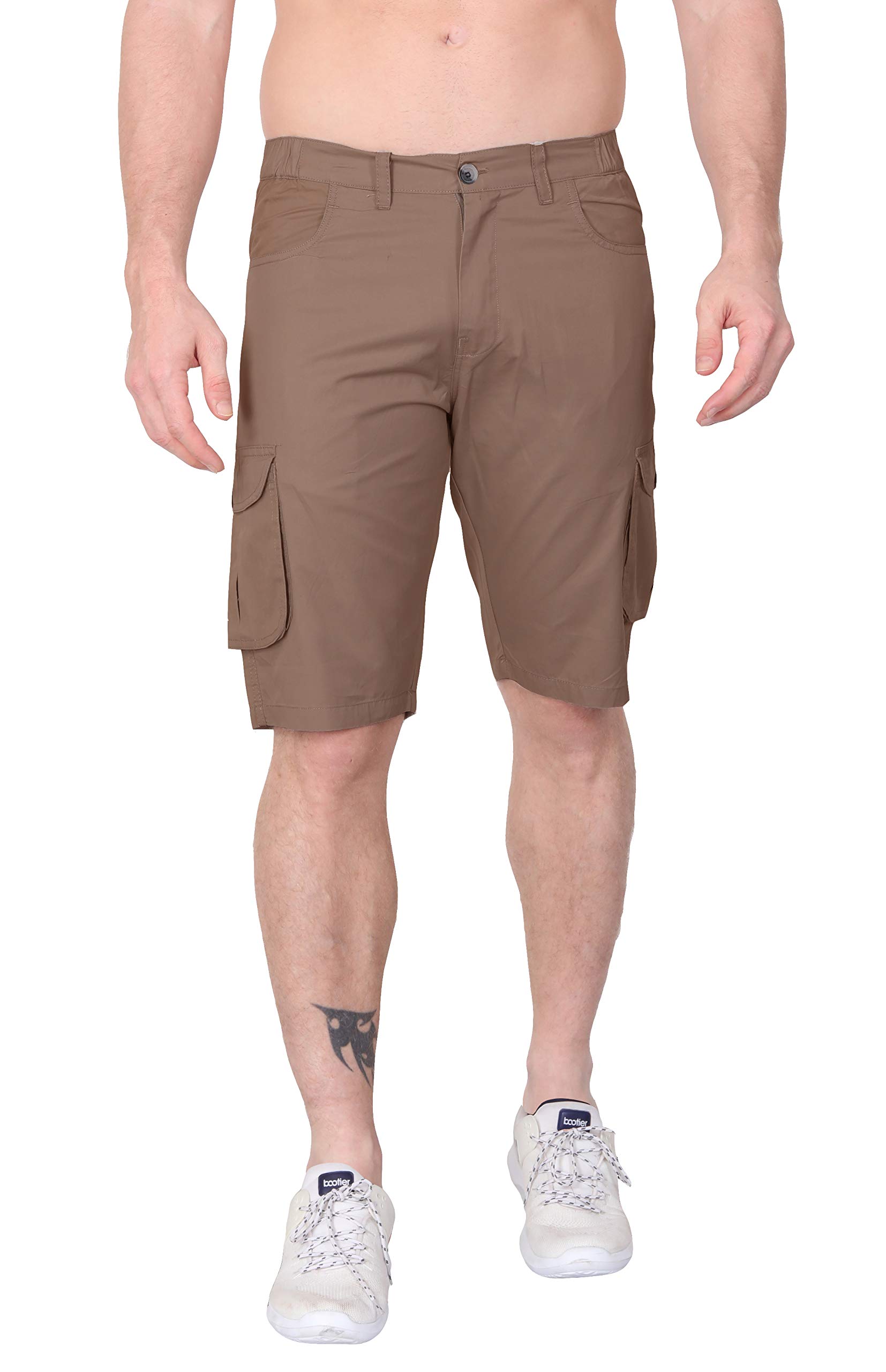 big button Men's Clothing Cotton Cargo Short with 6 Pockets-picture-14