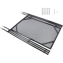 HOSTIC Pool Secure Fence Gate with Stainless Steel Latch, Stainless Steel