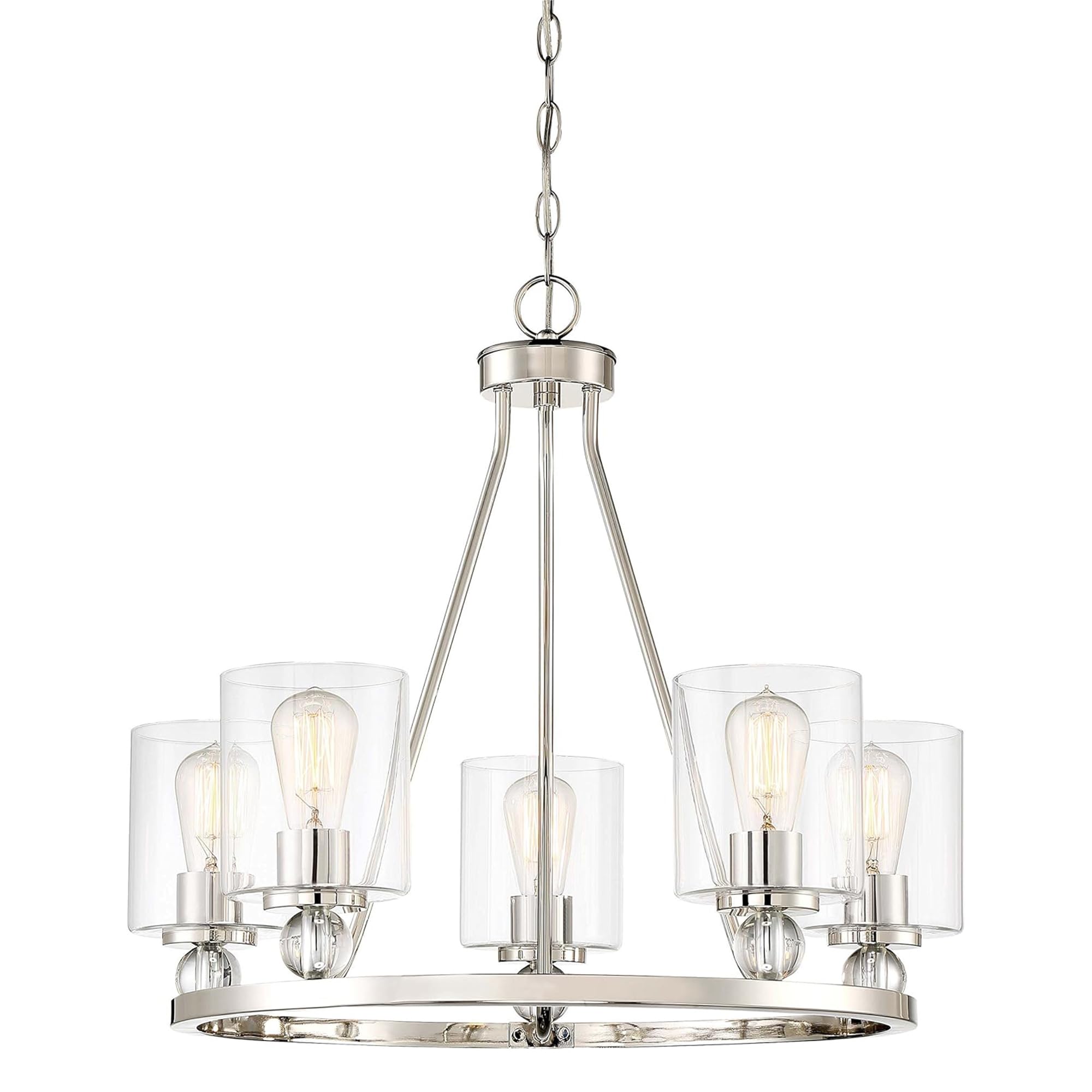 Minka Lavery 3075-613 Studio 5 Chandelier, 5-Light, 300 Total