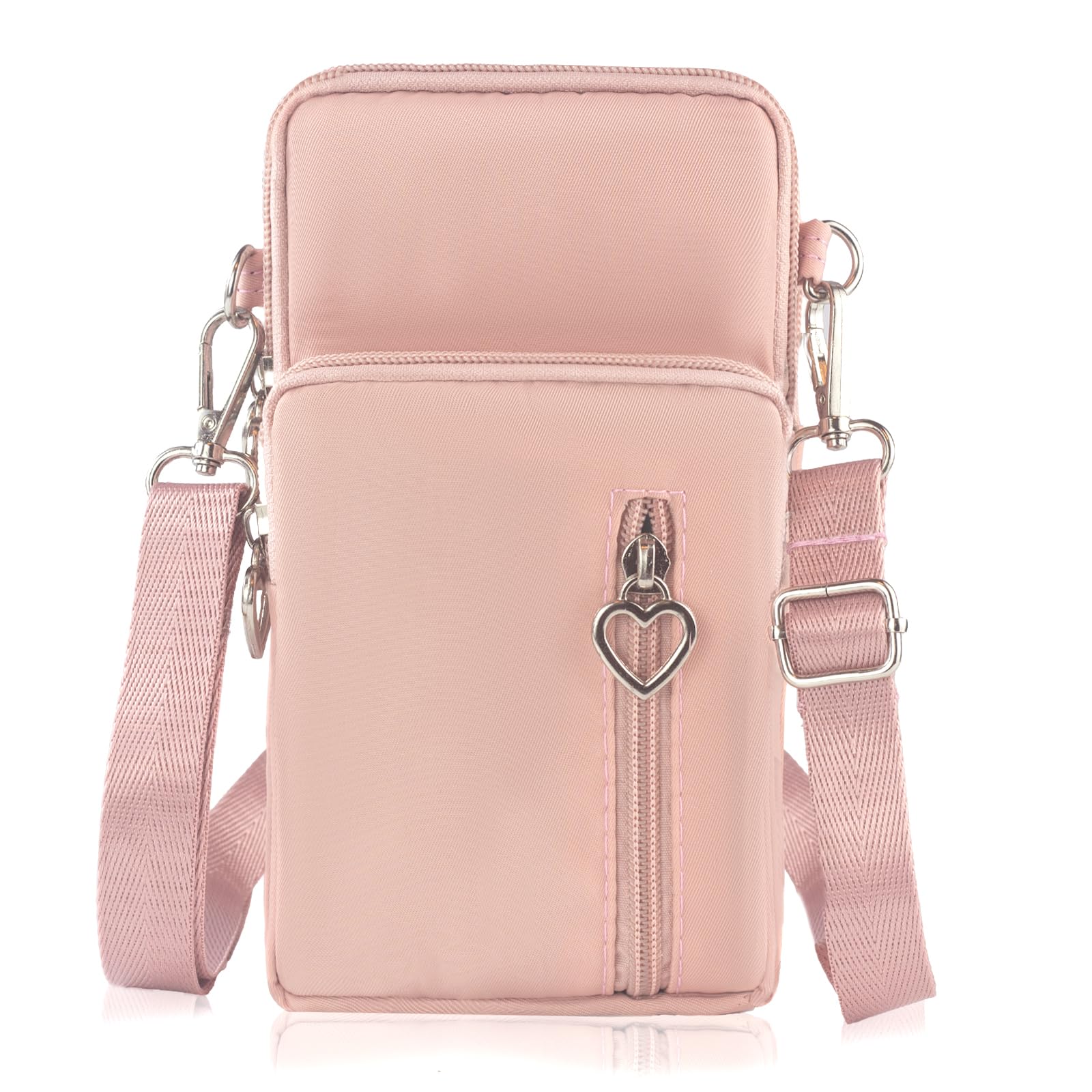 JANKS Piccole Borse Crossbody Per le Donne Mini Borse Del Telefono Cellulare con Crossbody Strap Phone Portafoglio Borsa a Tracolla Nylon Arm Bag