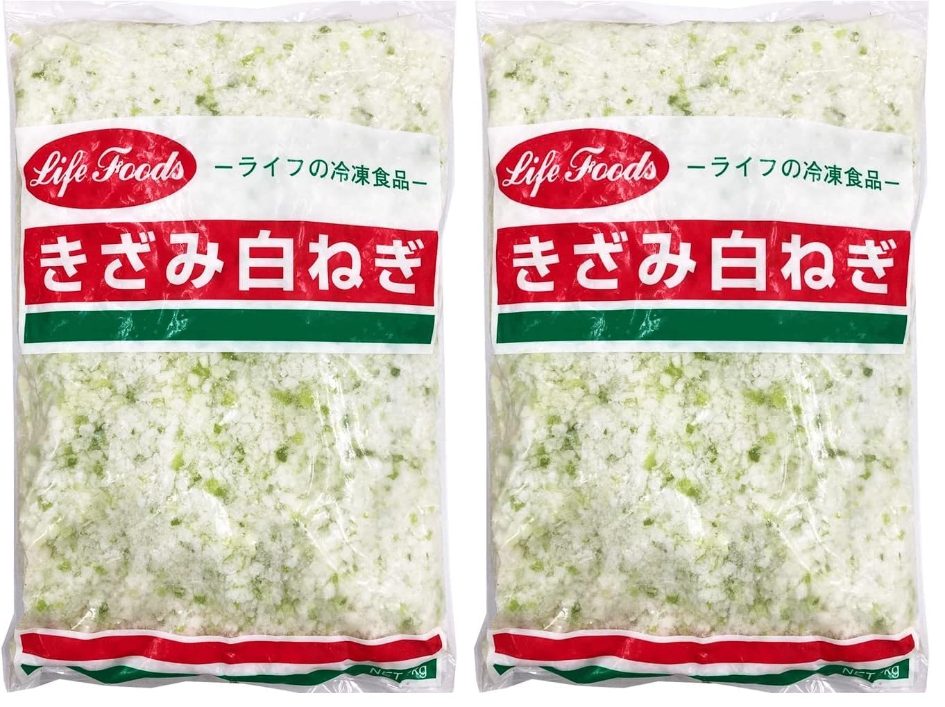 Amazon.co.jp: [冷凍] ライフフーズ きざみ白ネギ 1000g (× 2) : 食品