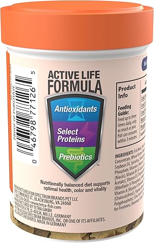 Vista 37 de Tetra Pellets de variedad Goldfish, dieta equilibrada, 1.87 onzas